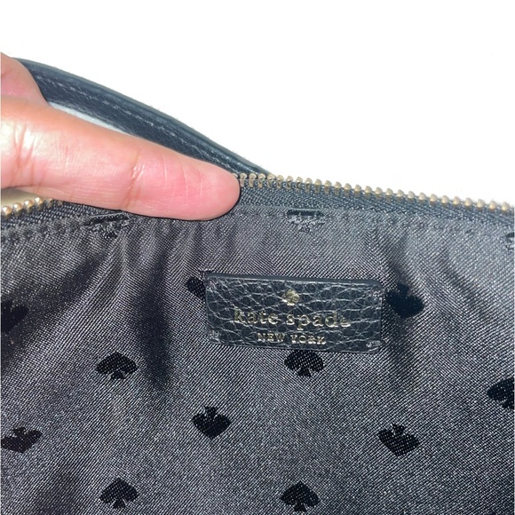 Kate Spade Leila Convertible Black Wristlet - Picture 7 of 10